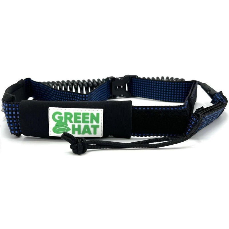 Load image into Gallery viewer, Green Hat Coiled Wing Waist Leash