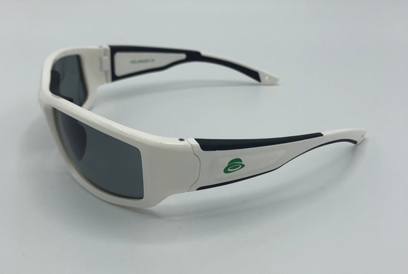 Load image into Gallery viewer, White Green Hat Kiteboarding Sunglasses 
