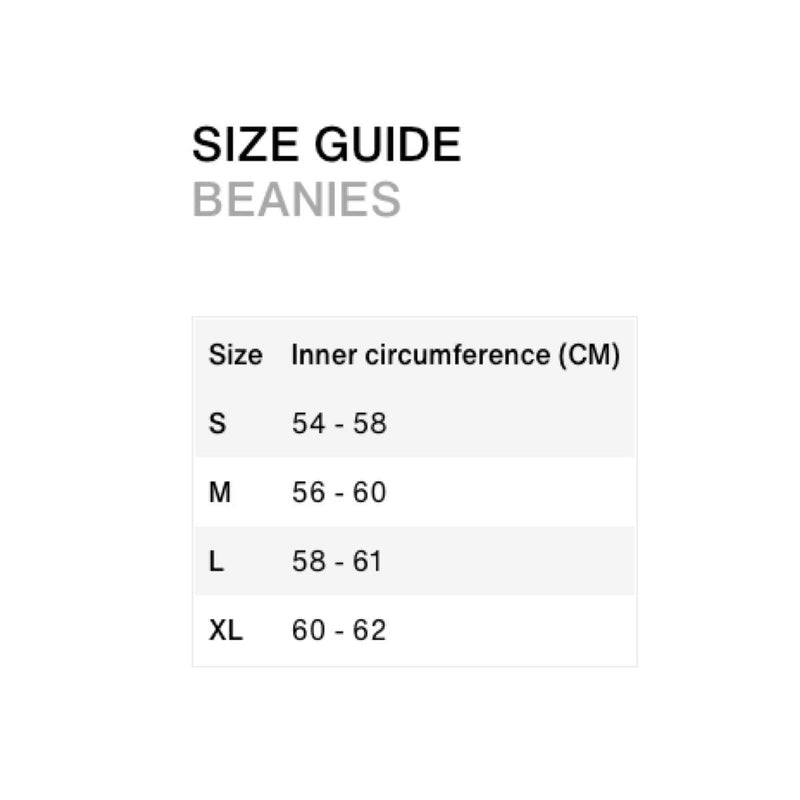 Load image into Gallery viewer, Ion Safety Beanie Size Chart