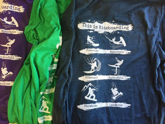 Long Sleeve Kiteboarding tshirt