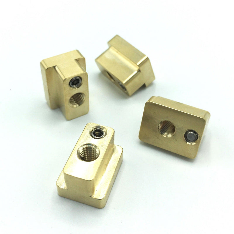 Load image into Gallery viewer, M6 Brass Quickset Track Nuts