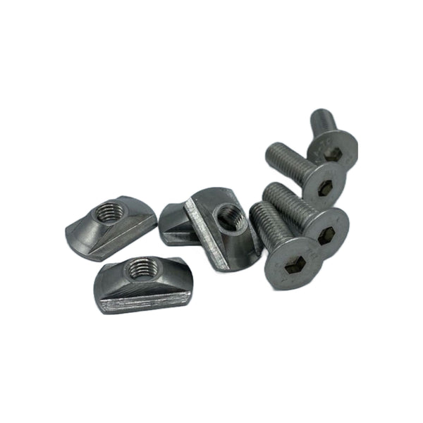 M8 x 25mm Hex Bolts and nuts