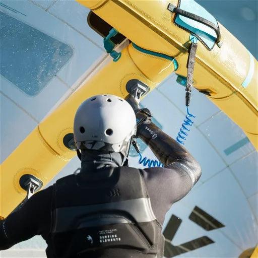 Load image into Gallery viewer, Ion Wing Foiling Coiled Wrist Leash