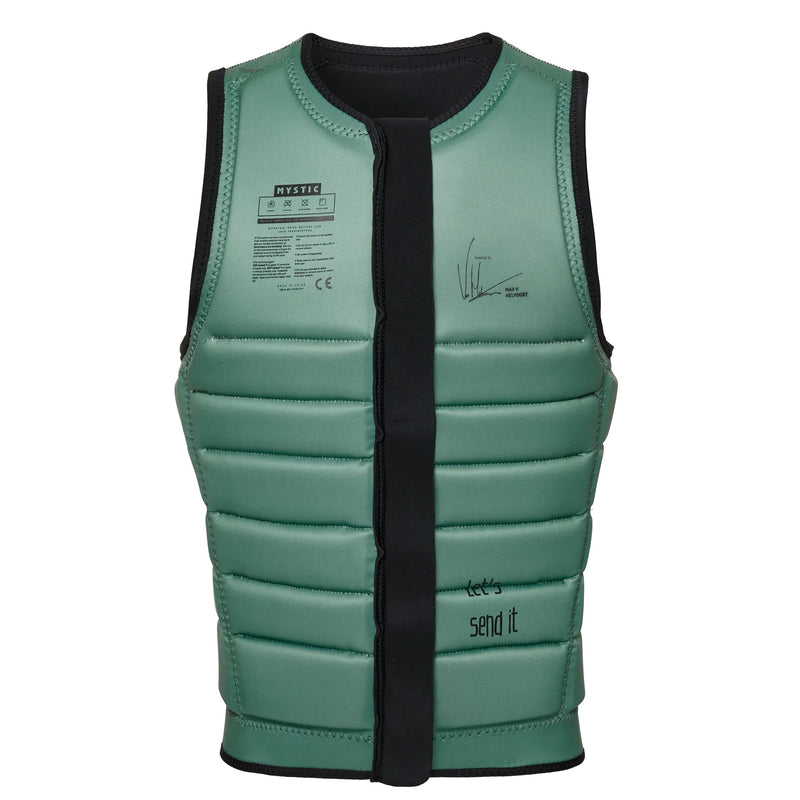 Load image into Gallery viewer, Mystic Check Out Front-Zip Wake Impact Vest
