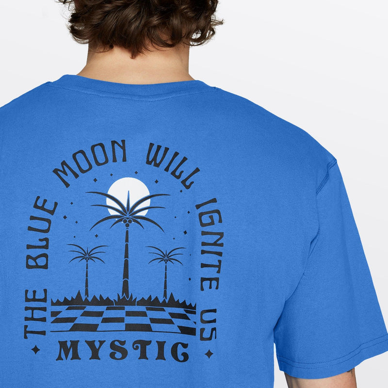 Load image into Gallery viewer, Mystic Ignite Tee Shirt The Blue Moon Will Ignite Us