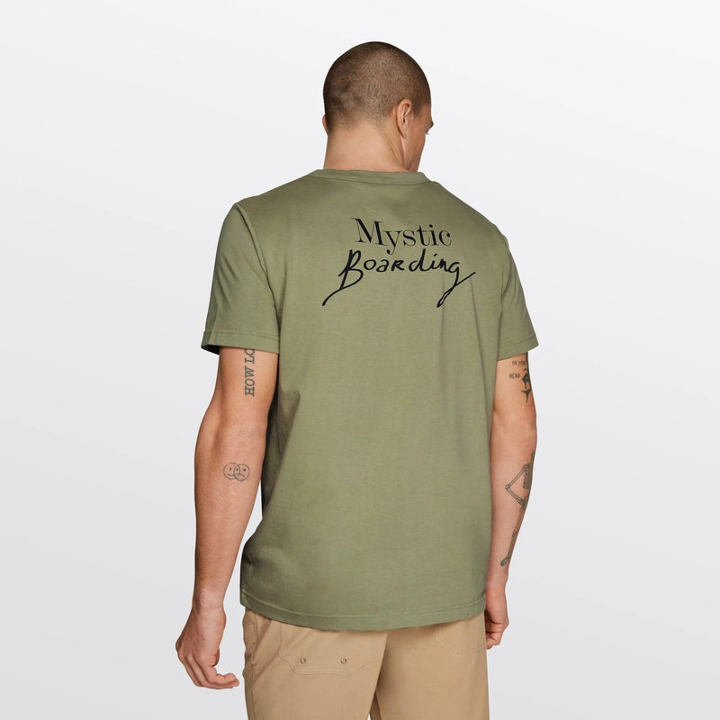 Load image into Gallery viewer, Mystic Vision Tee Shirt Olive Green