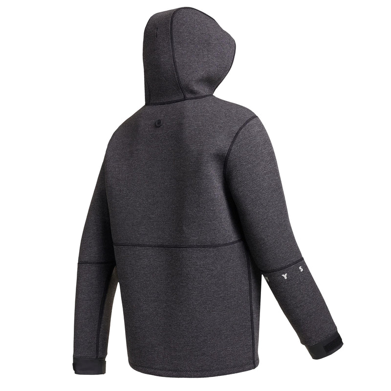 Load image into Gallery viewer, Mystic Voltage Sweat Neoprene Hoodie Grey