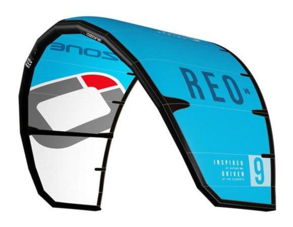 Load image into Gallery viewer, Light Blue Ozone Reo V6 Kiteboarding Kite