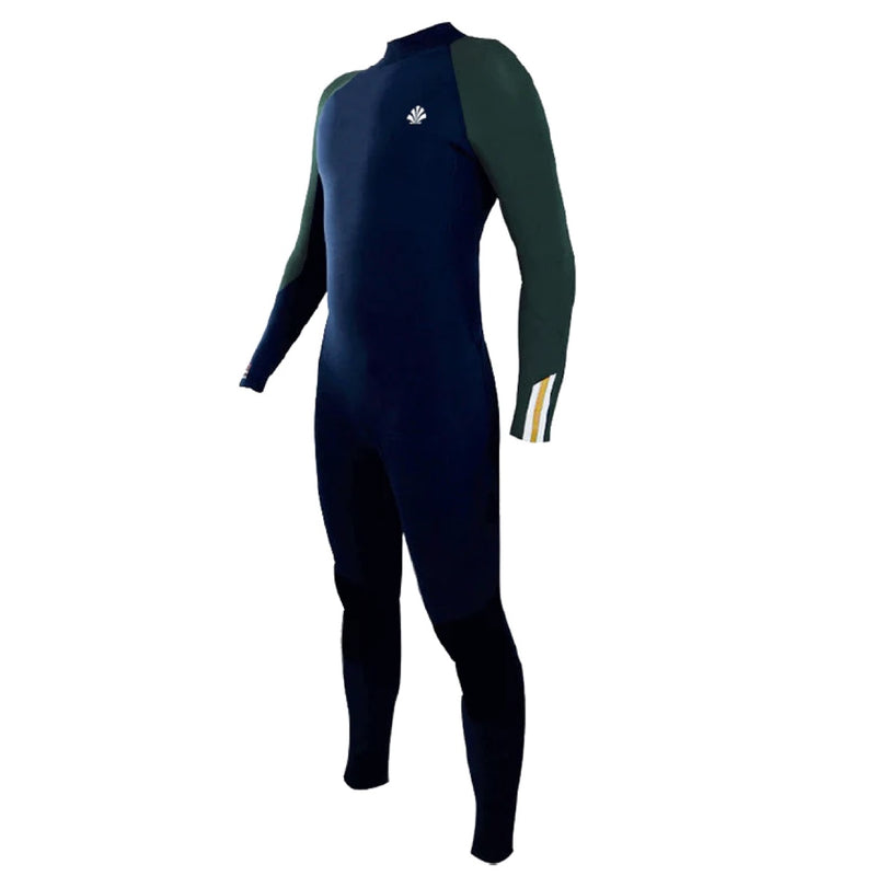 Load image into Gallery viewer, Saint Jacques Clovis Quick Dry 4/3 Back-Zip Wetsuit Blue/Green 
