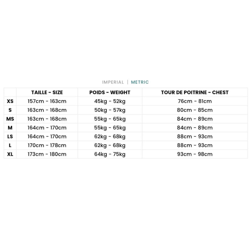 Load image into Gallery viewer, Saint Jacques Women's Wetsuit Size Chart