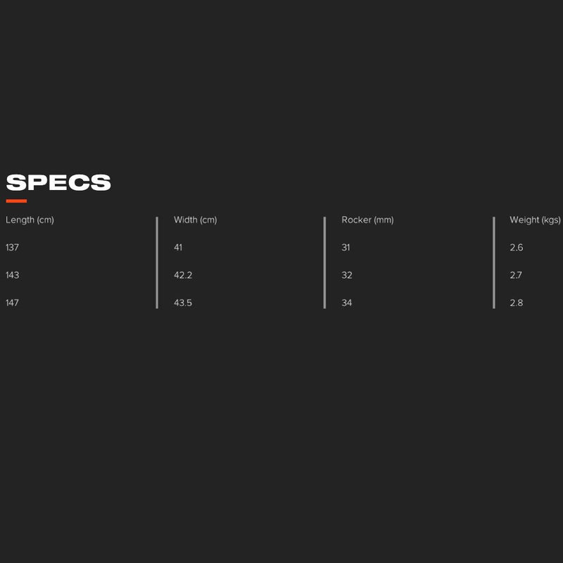 Load image into Gallery viewer, Slingshot Misfit V11 Kiteboard Specs