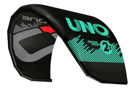 Ozone Uno V2 Inflatable Trainer Kite Black