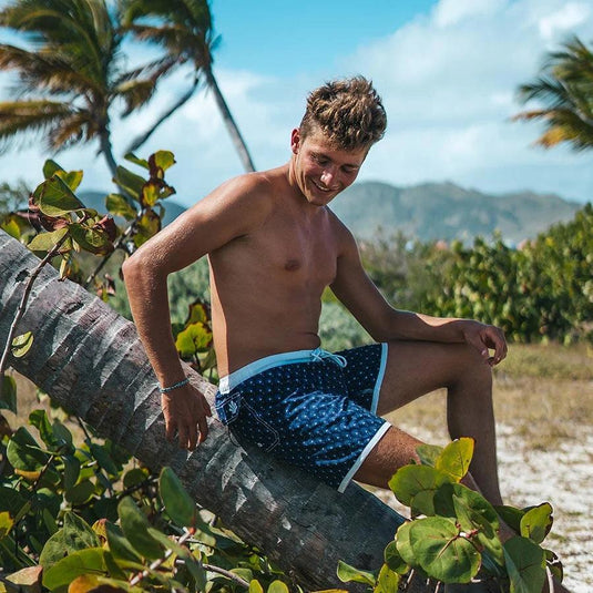 Saint Jacques Kiteboarding Boardshorts Logo Semi Elastic