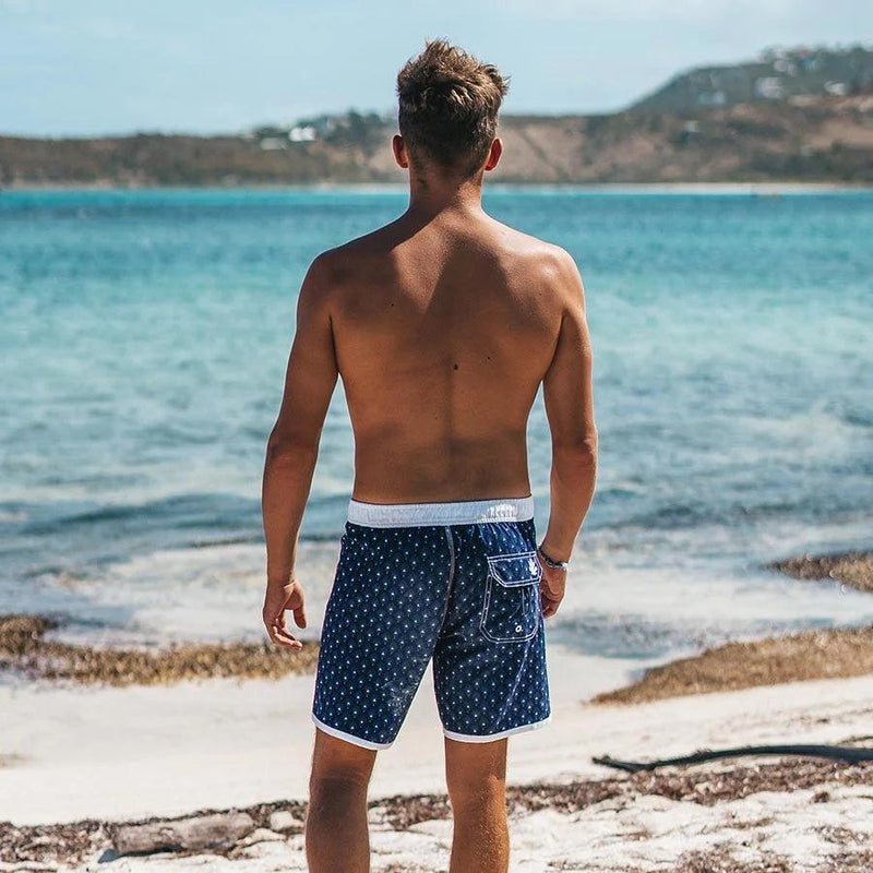 Load image into Gallery viewer, Saint Jacques Boardshorts Logo Semi Elastic