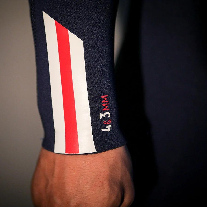 Load image into Gallery viewer, Saint Jacques Clovis Quick Dry 4/3mm Back-Zip Wetsuit