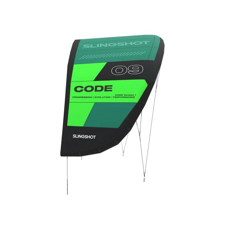 Load image into Gallery viewer, 2023 Slingshot Code V1 Kiteboarding Kite Green