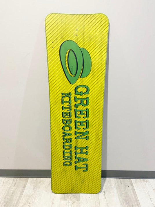160cm Green Hat LW Kiteboard-Bottom View