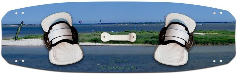 Load image into Gallery viewer, Green Hat Kite Island Saul Custom Kiteboard
