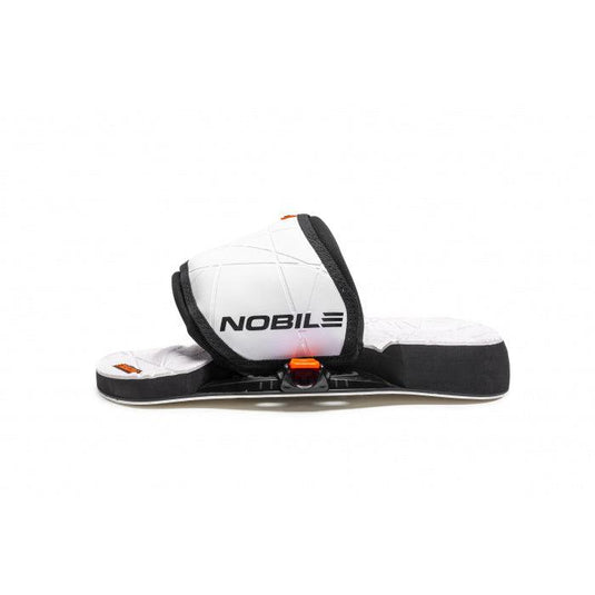 Nobile IFS Next White Footstraps-Profile View