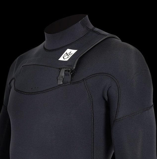 Black 2021 Manera Meteor X10D Front-Zip 5/4/3 Wetsuit
