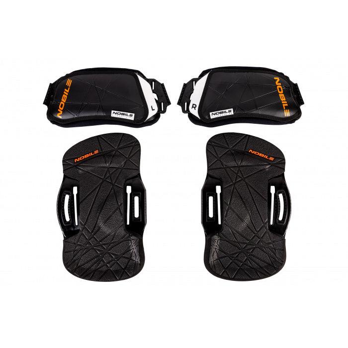 Load image into Gallery viewer, Nobile IFS Next Footstraps and Pads Black
