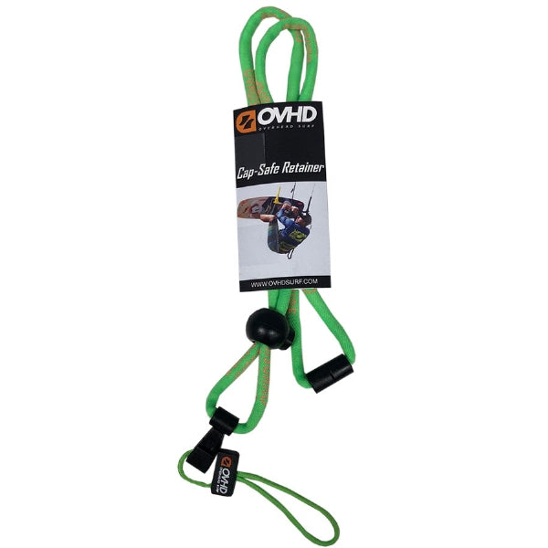 Load image into Gallery viewer, Overhead Surf Cap-Safe Retainer Lanyard Green
