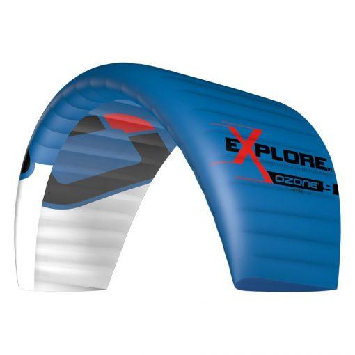 Load image into Gallery viewer, Ozone Explore V1 Foil Kite Blue