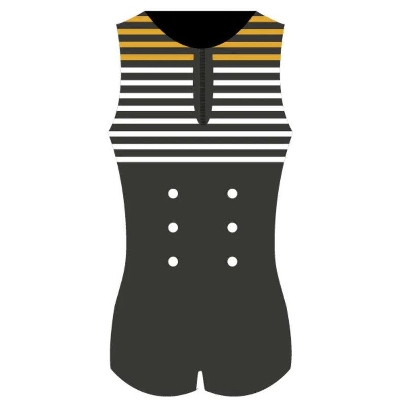 Load image into Gallery viewer, Saint Jacques Victoire Shorty 3mm Women's Wetsuit Green Yellow