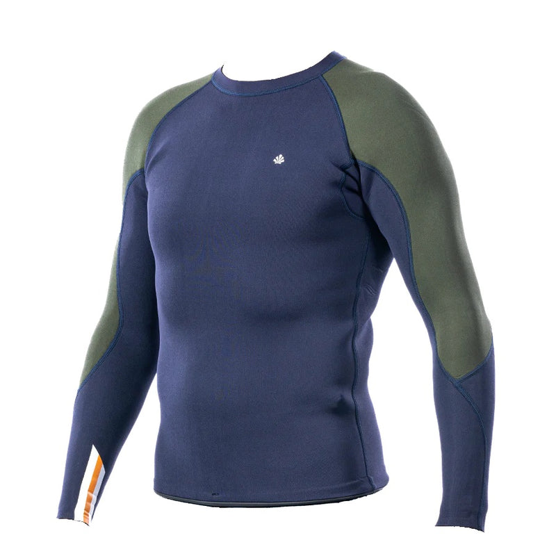 Load image into Gallery viewer, Saint Jacques Noe Blue Line Long Sleeve Neoprene Top 2mm
