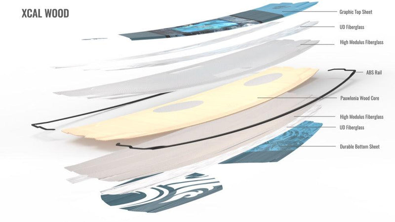 Load image into Gallery viewer, 2022 Cabrinha :02 XCAL Wood Kiteboard