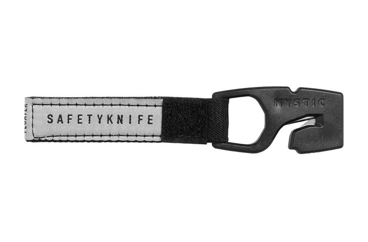 Green Hat Kiteboarding-Kite Knife Collection-Mystic Safety Kite Knife closeup