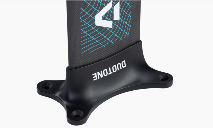 Green Hat Kiteboarding-Collection-Foil Base Plates and Mounts-F-One High Modulus Carbon Top Plate Close up View