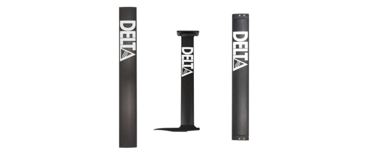 Green Hat Kiteboarding-Foiling Mast Collection-Delta Masts-Aluminum-R-Frame, Carbon Masts