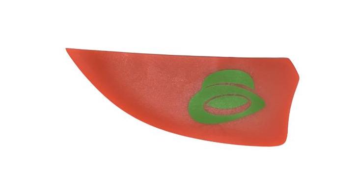 Green Hat Kiteboarding-Kiteboarding Fin-Orange-2.0''e