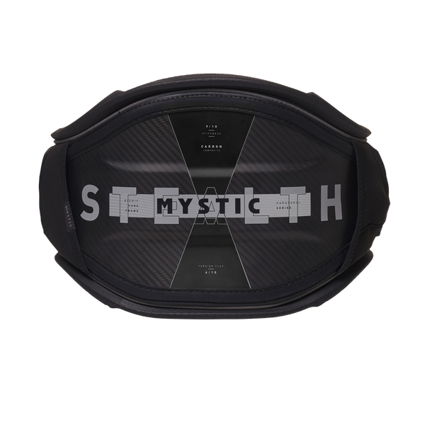 2023 Mystic Stealth Hardshell Kiteboarding Waist Harness Dark Grey