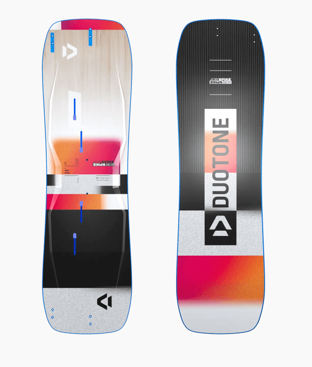 Load image into Gallery viewer, Green Hat Kiteboarding-2023-2025 Duotone Ultraspike Kiteboard-Top and Bottom View
