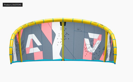 2023/2024 Duotone Evo D/LAB Kiteboarding Kite- Inside View