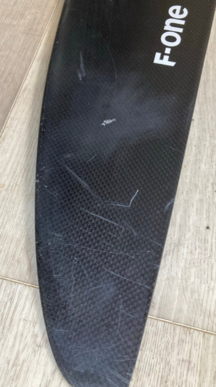 Load image into Gallery viewer, Green Hat Kiteboarding-2024 F-One SK8 1050 HM Foil Plane_USED-Bottom View of Left Wing Tip

