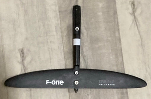 Load image into Gallery viewer, Green Hat Kiteboarding-2024 F-One SK8 1050 HM Foil Plane_USED-Bottom View of Stab
