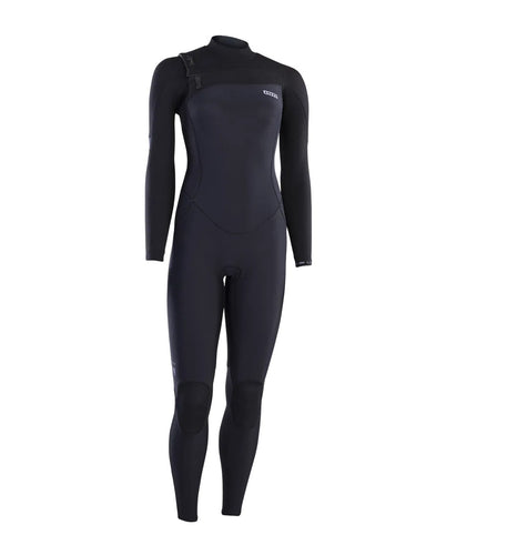 Green Hat Kiteboarding-2025 ION Amaze Amp 4/3 FZ Women's Wetsuit-Front View
