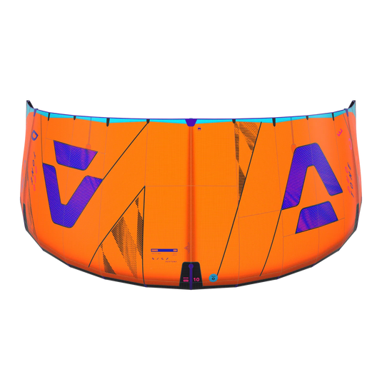 2025 Duotone Dice SLS Orange/Blue Top View