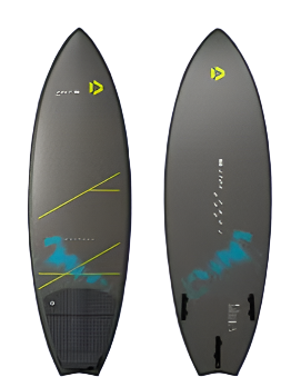 Green Hat Kiteboarding-2025 Duotone Volt SLS Concept Blue-Top & Bottom View