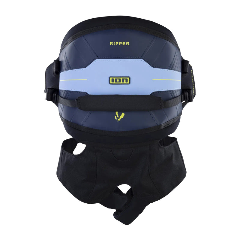 Load image into Gallery viewer, Green Hat Kiteboarding-2025 ION Ripper Kids Harness-Back View
