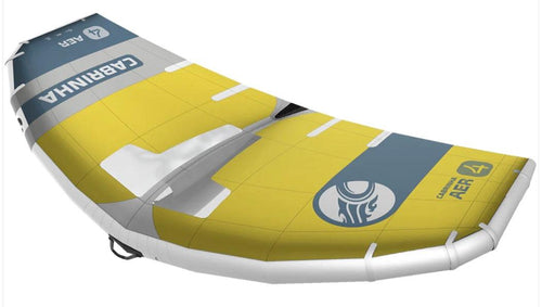Green Hat Kiteboarding-2025 Cabrinha AER Wing C1 Color- Leading Edge Top Left View
