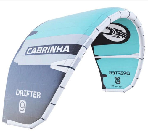 Green Hat Kiteboarding-2025 Cabrinha Drifter APEX Kiteboarding Kite- C2 Color- Leading Edge Left Front View