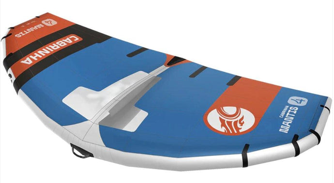 Green Hat Kiteboarding-2025 Cabrinha Mantis Wing-Color-C1-Leading Edge Top Right View