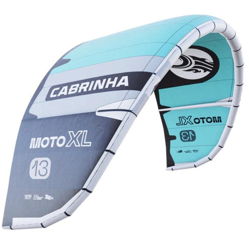 Green Hat Kiteboarding-2025 Cabrinha Moto XL Apex-C1 Color-Leading Edge Front Left View