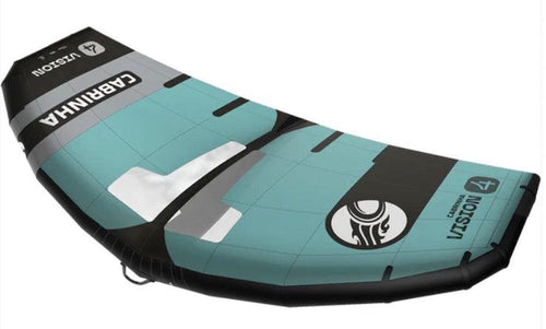 Green Hat Kiteboarding- 2025 Cabrinha Vision Wing-Color C1-Leading Edge Top Front Right View