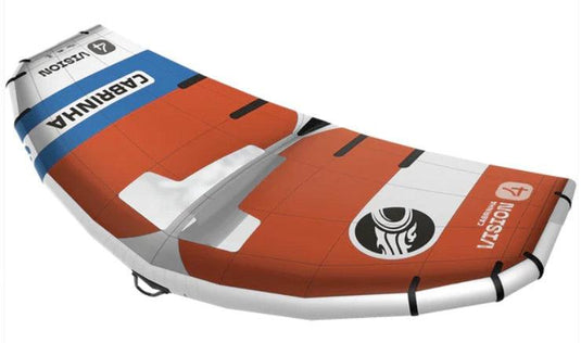 Green Hat Kiteboarding- 2025 Cabrinha Vision Wing-Color C3-Leading Edge Top Front Right View