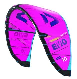Green Hat Kiteboarding-2025 Duotone Evo SLS Kiteboarding Kite Pink-Left Leading Edge View